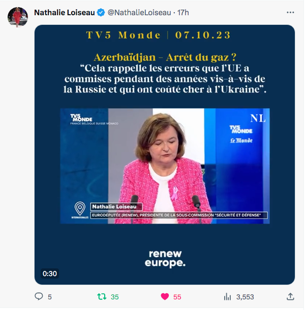 Azerbaïdjan : arrêt du gaz ?