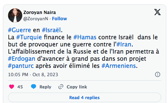 La #Turquie finance le #Hamas contre Israël  dans le but de provoquer une guerre contre l&rsquo;#Iran