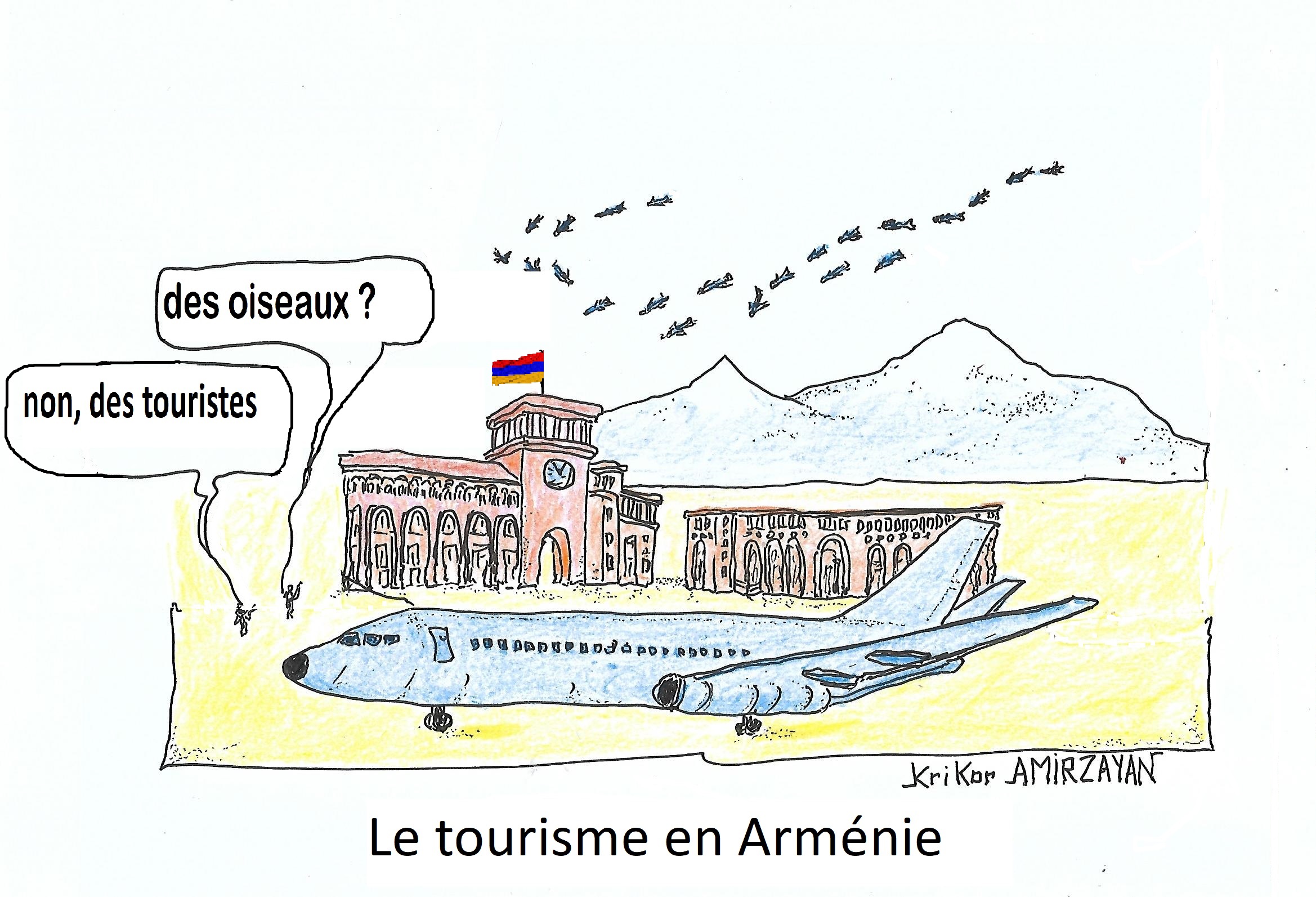 260 000 touristes ont visité l&rsquo;Arménie en septembre en augmentation de 62 000 sur l’an dernier