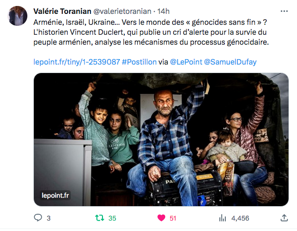 L&rsquo;interview de l&rsquo;historien Vincent Duclert dans Le Point de cette semaine