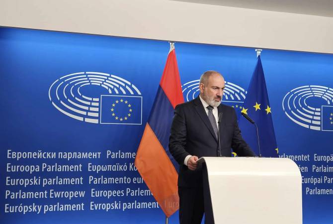 Nikol Pachinian au Parlement européen a exprimé ses condoléances suite aux actes terroristes commis à Bruxelles