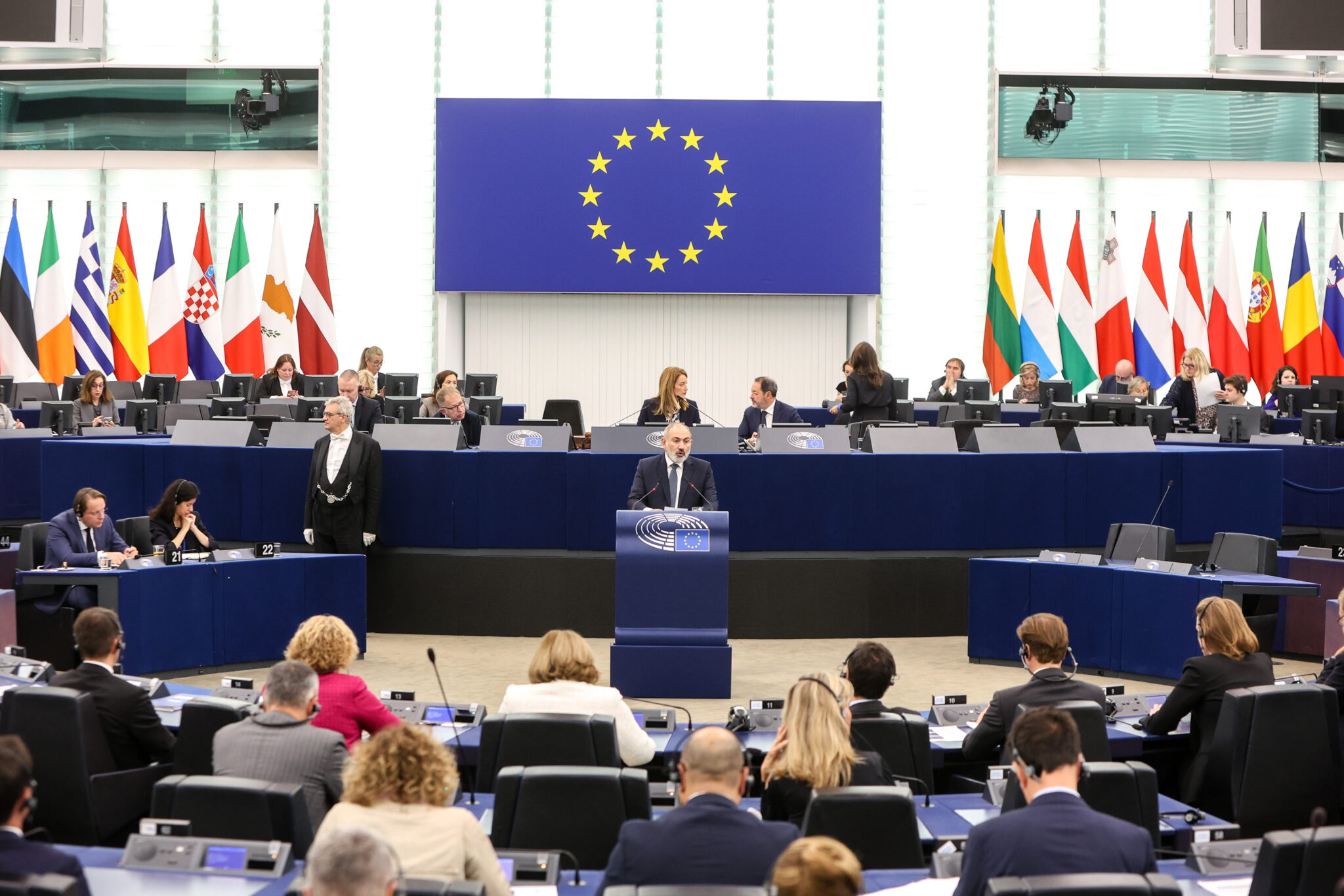 Nikol Pachinian au Parlement européen : L&rsquo;OTSC et les pays ayant des obligations de sécurité envers l&rsquo;Arménie ne nous ont pas du tout aidés, ils nous ont laissé tomber