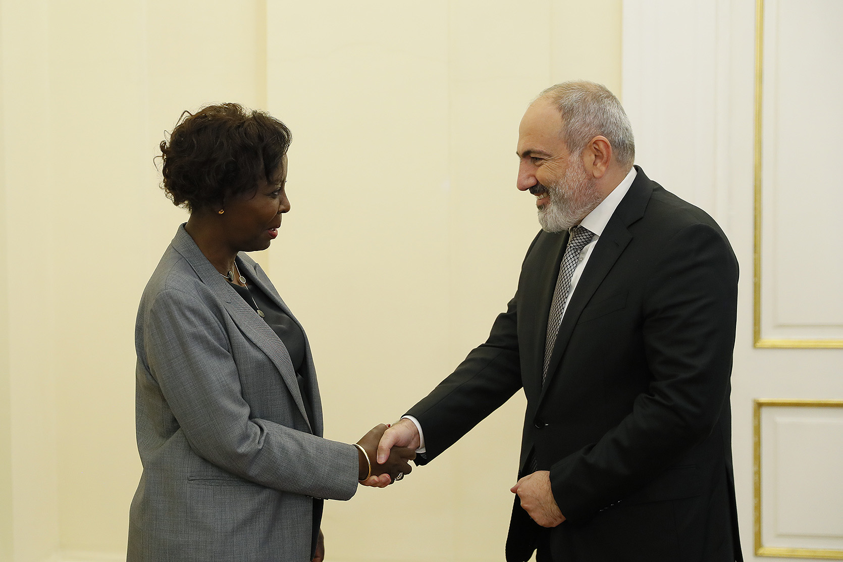 Le Premier ministre rencontre la Secrétaire générale de l&rsquo;OIF, Louise Mushikiwabo