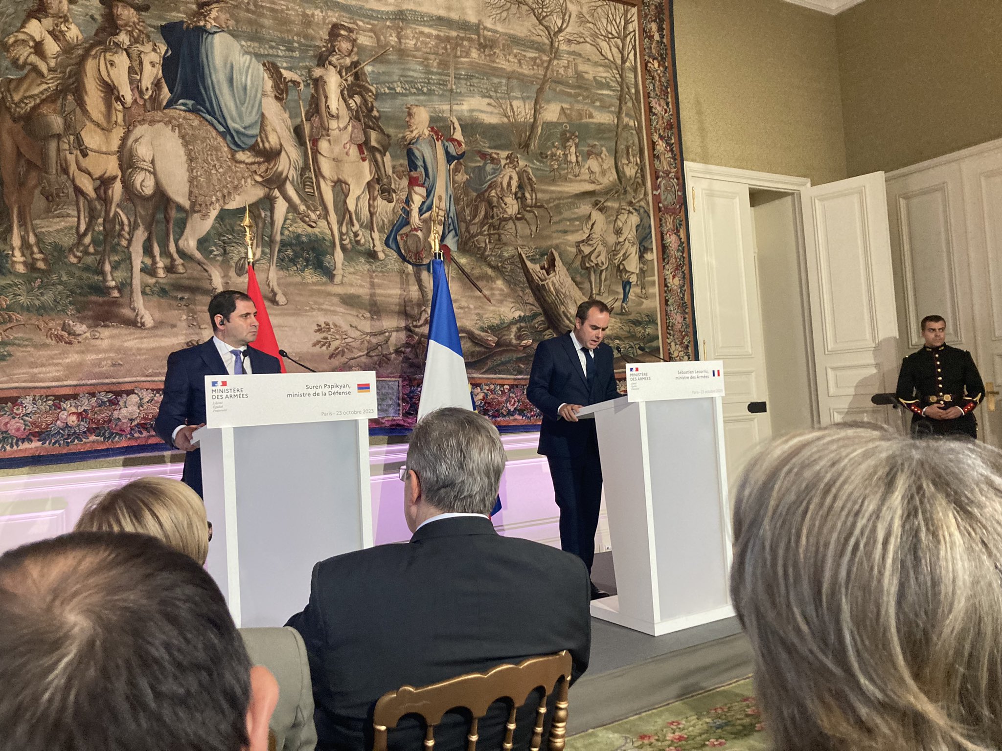 La France sera toujours aux côtés de l’Arménie.