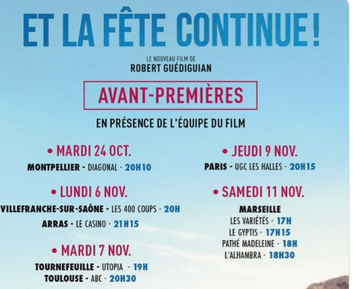 « Et la fête continue »