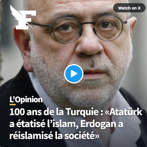L&rsquo;opinion de Jean-François Colosimo sur la Turquie