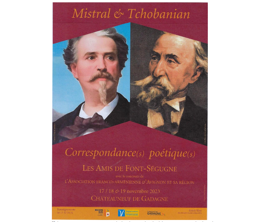 Correspondances Mistral/Tchobanian