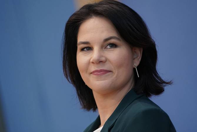 Annalena Baerbock la ministre allemande des Affaires étrangères se rendra en Arménie vendredi