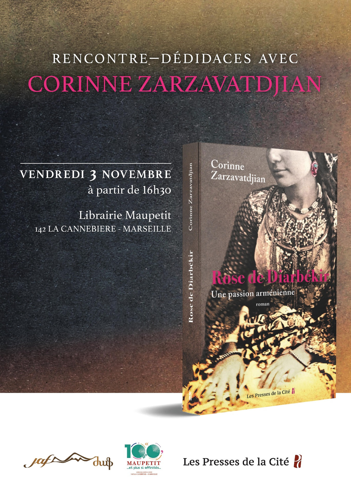 Rencontre-dédicaces avec Corinne Zarzavatdjian