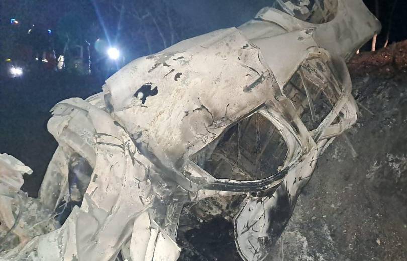 Une voiture appartenant à des Azerbaïdjanais a pris feu à Chouchi, 5 personnes ont été brûlées vives
