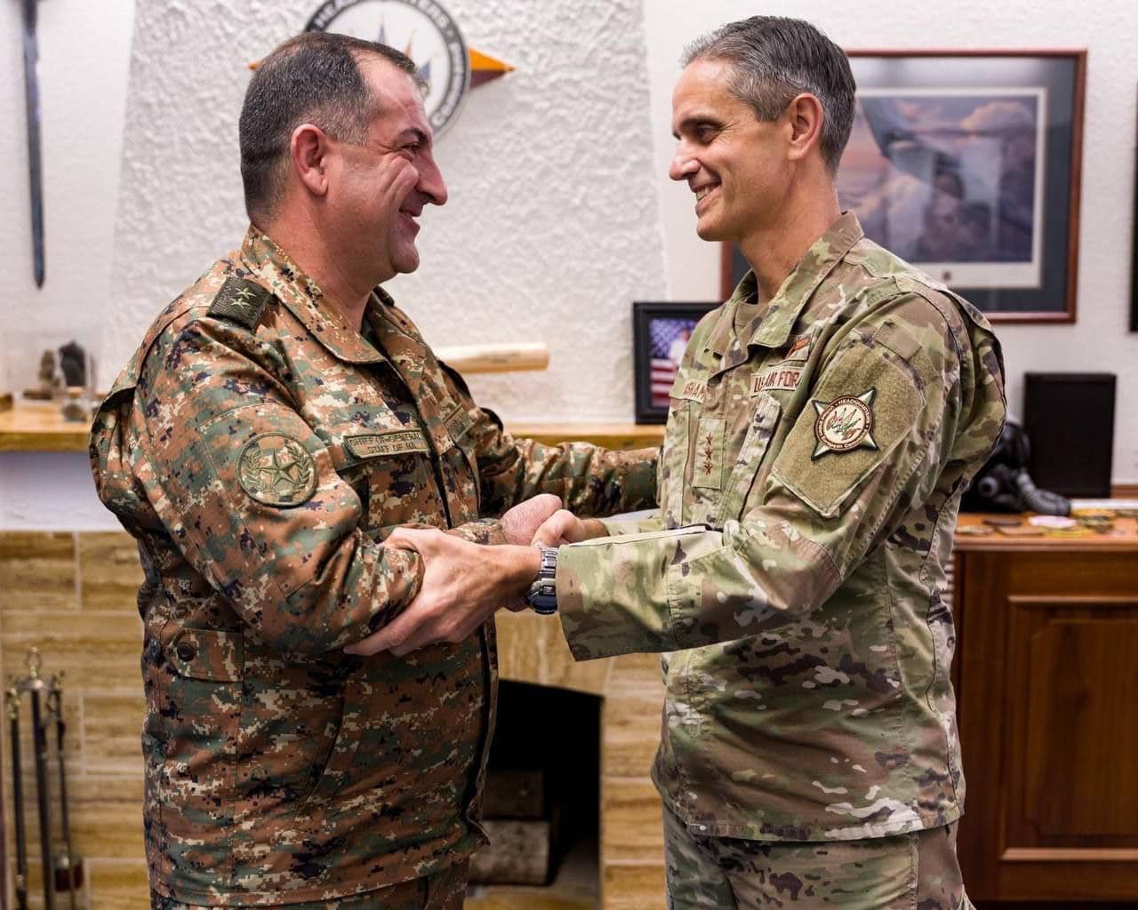 Le chef d&rsquo;état-major des forces armées d’Arménie a visité le quartier général du commandement américain en Europe à Stuttgart
