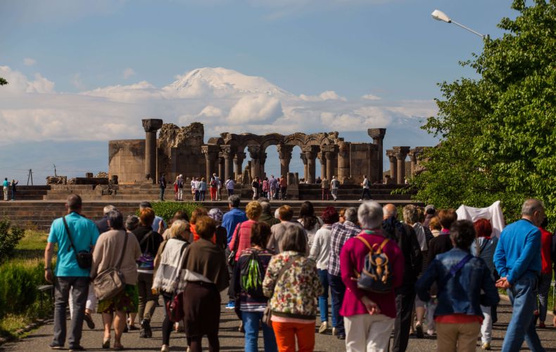Record enregistré de 2 050 000 touristes en Arménie entre janvier et octobre 2023
