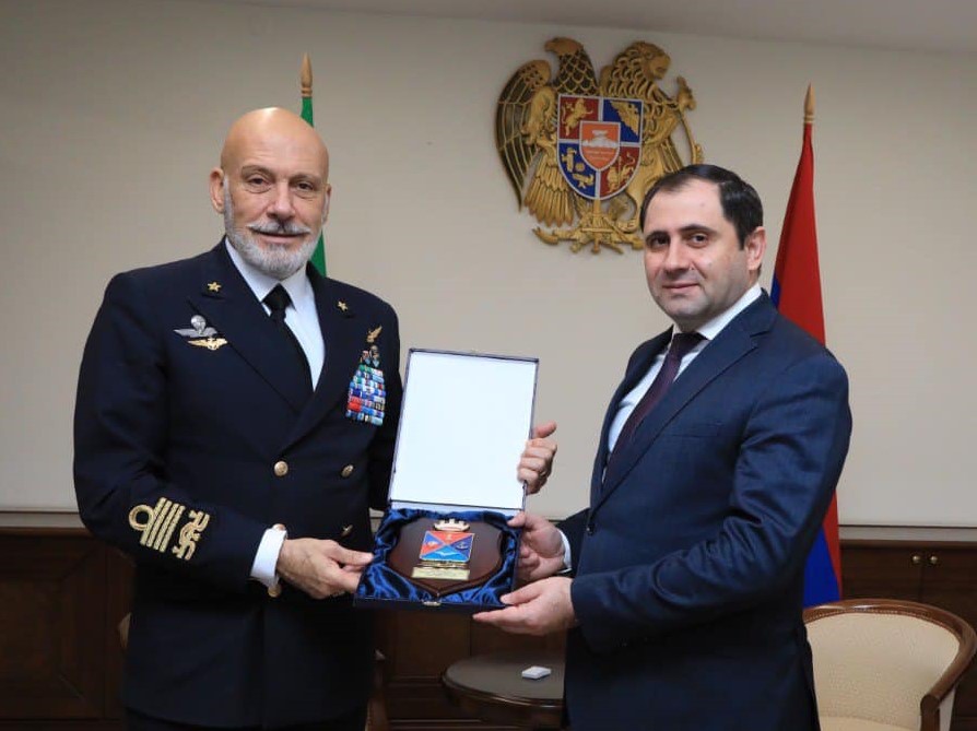 L&rsquo;Arménie et l&rsquo;Italie ont discuté des questions liées à la coopération en matière de défense et à la sécurité régionale
