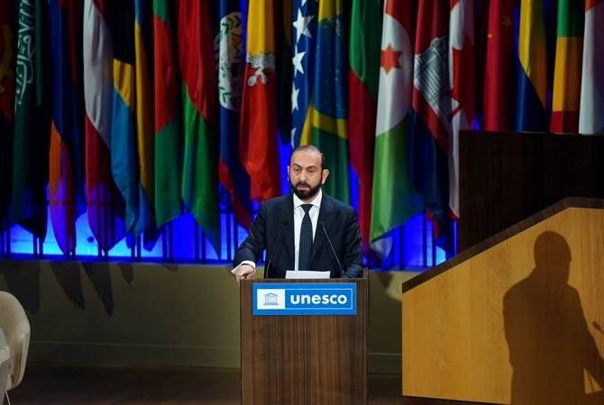 Ararat Mirzoyan : La mission d&rsquo;enquête indépendante de l&rsquo;UNESCO au Haut-Karabakh est un facteur clé pour empêcher la destruction des valeurs culturelles arméniennes