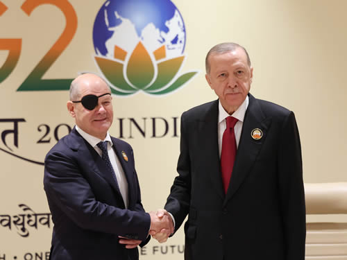 Le chancelier allemand reçoit le président turc Erdogan le 17 novembre à  Berlin