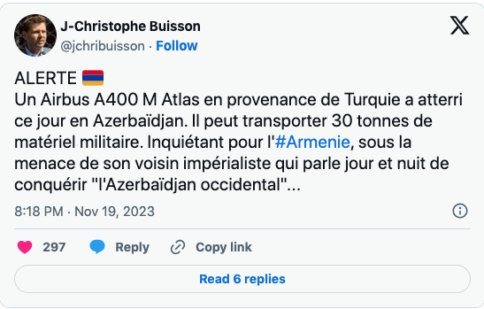 Alerte : grosse livraison d&rsquo;armes turques vers la Turquie