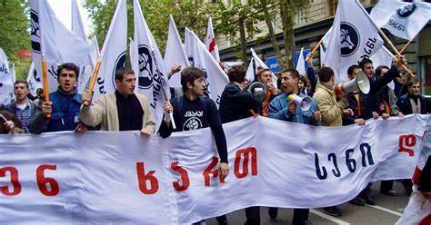 L’opposition géorgienne célèbre les 20 ans de la « Révolution de la rose »