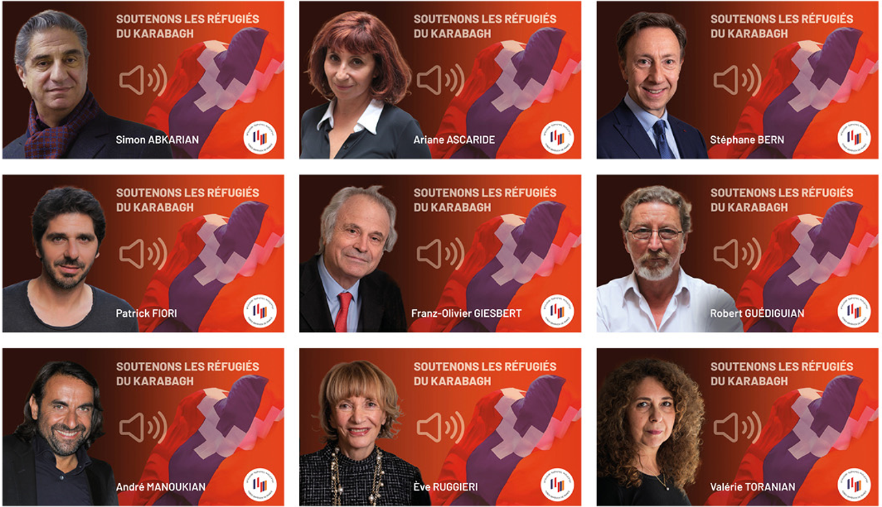 Des personnalités se mobilisent sur les ondes