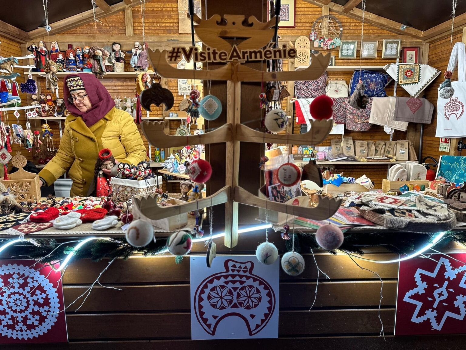 Pour la première fois, l’Arménie participe au Marché de Noël de Strasbourg, le plus célèbre d’Europe