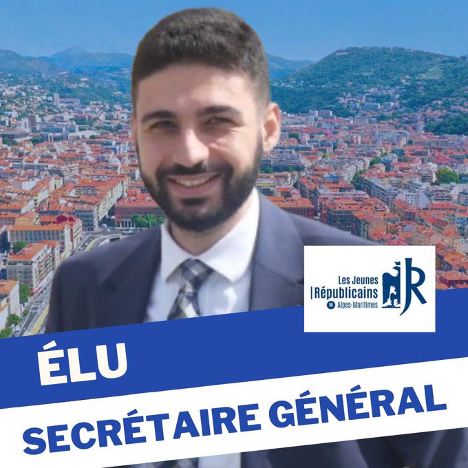 Félicitations à Alexandre Saradjian élu secrétaire générale des Alpes-Maritimes