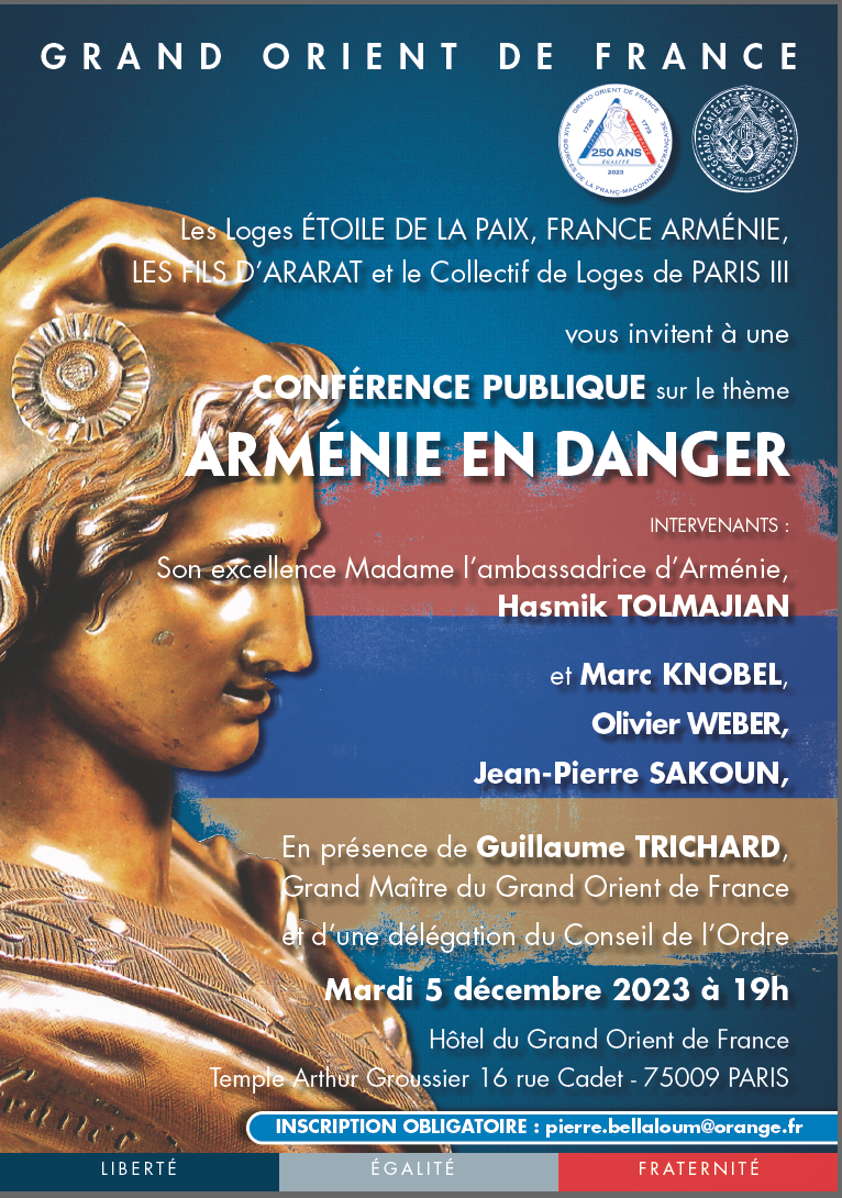 Conférence publique sur l&rsquo;Arménie en danger
