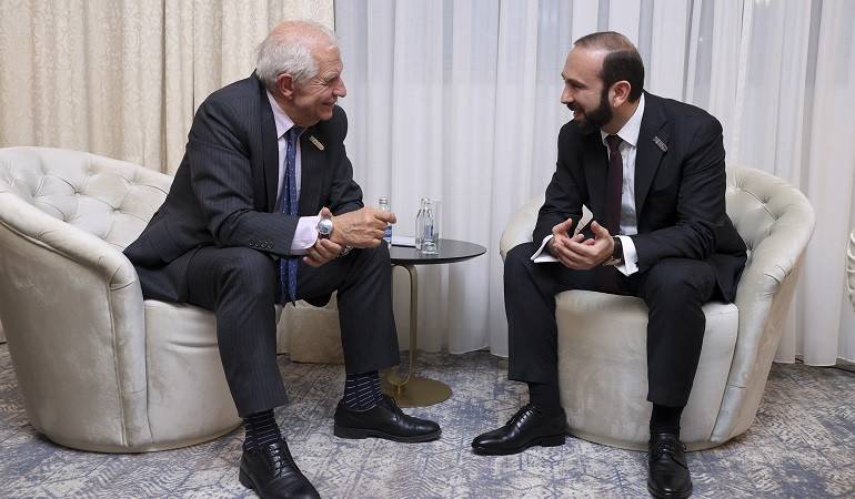 Mirzoyan rencontre Borrell après la visite d’une délégation de l’UE à Erevan