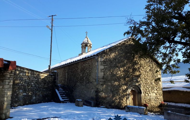 L&rsquo;Azerbaïdjan a annoncé la restauration de l’église arménienne Sourp Haroutioun (Sainte Résurrection) de Hadrout (Artsakh) en tant qu’église aghvane