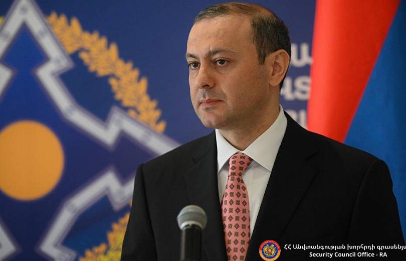Armen Grigoryan, le secrétaire du Conseil de sécurité d’Arménie effectuera une visite de travail vendredi à Londres