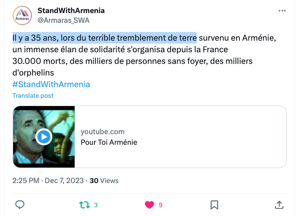 Il y a 35 ans, le tremblement de terre