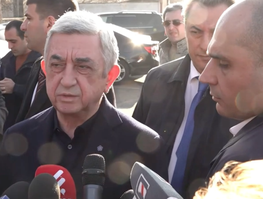 Réaction de Serge Sarkissian à la déclaration du président du Conseil européen sur le Karabakh