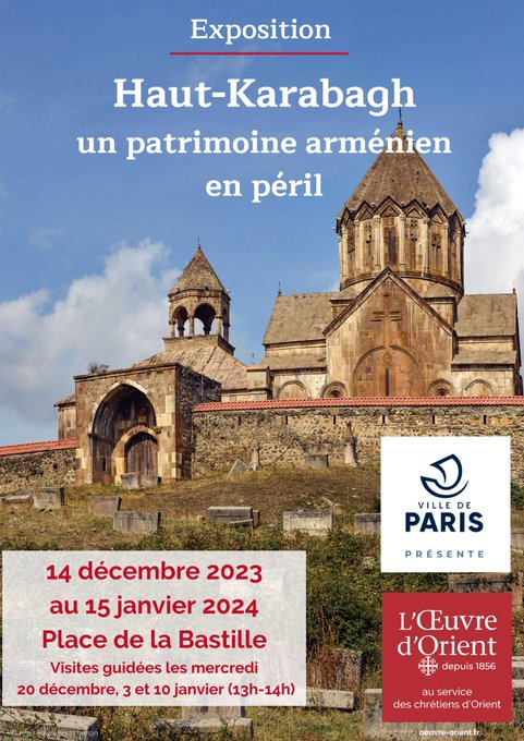 Après le nettoyage ethnique, un nettoyage culturel et spirituel est à craindre en #Artsakh #HautKarabakh.