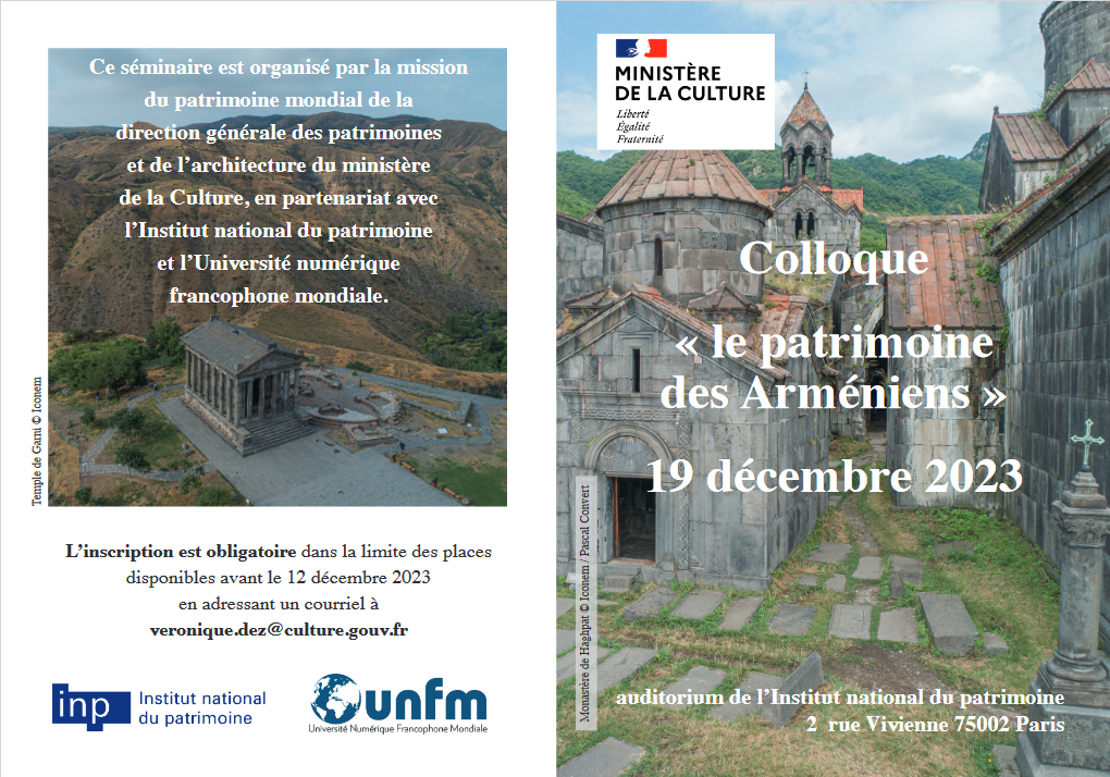 Le patrimoine des Arméniens