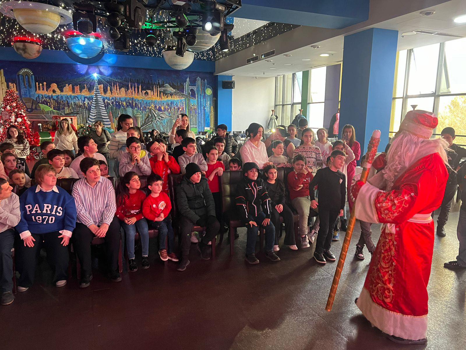 L&rsquo;association Alep des Arméniens de Syrie a organisé une fête du Nouvel An pour les enfants déplacés de force du Haut-Karabakh