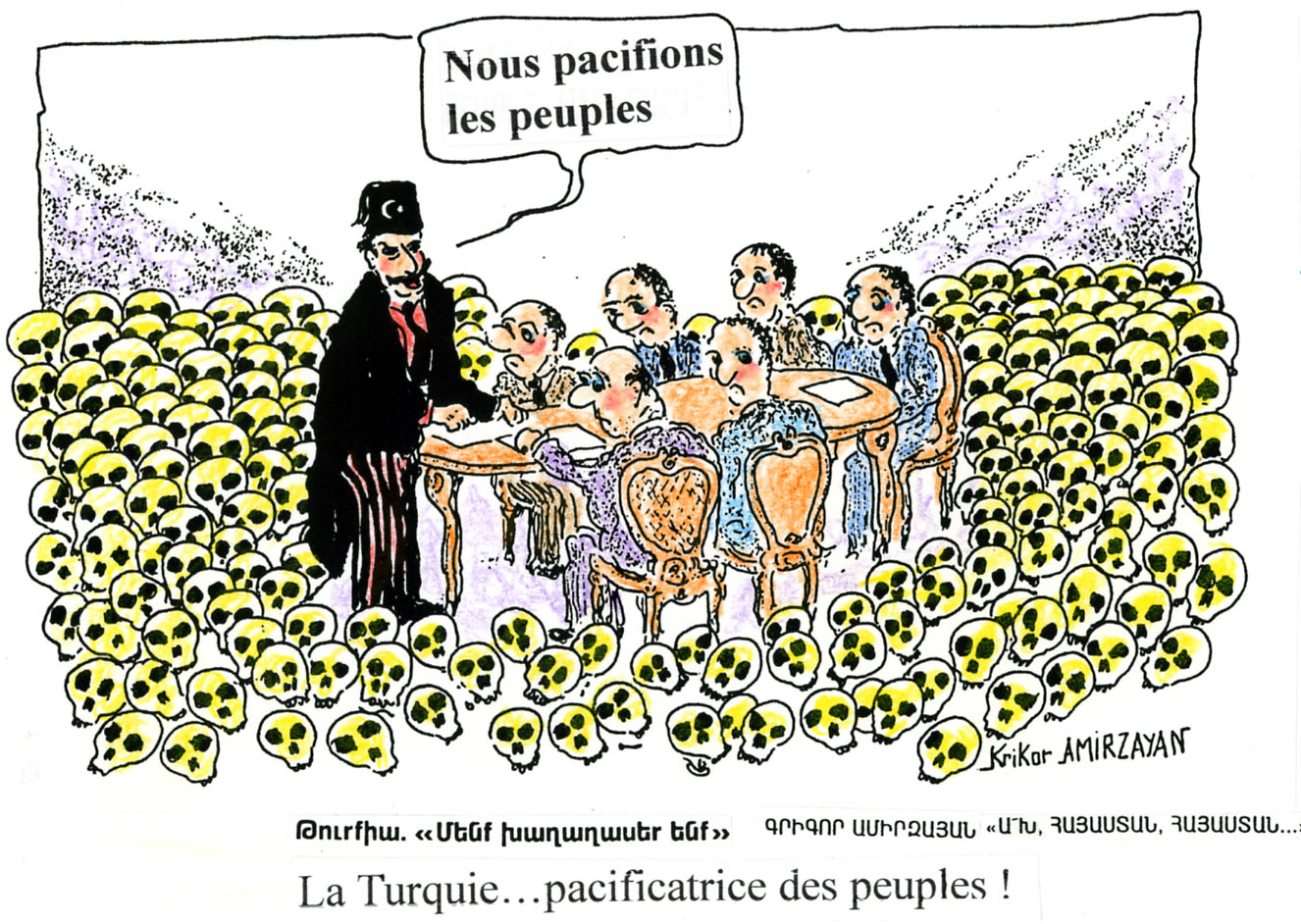 La Turquie estime que les pays qui mettent la question du génocide à l&rsquo;ordre du jour ne rendent pas service à l&rsquo;Arménie
