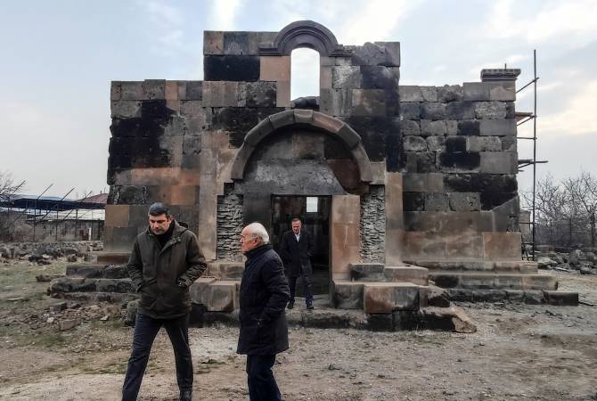 En 2024 en Arménie les travaux de restauration de l&rsquo;église du Traducteur d&rsquo;Aygeshat et de l&rsquo;église de Tsiranovore de Parpi se poursuivront