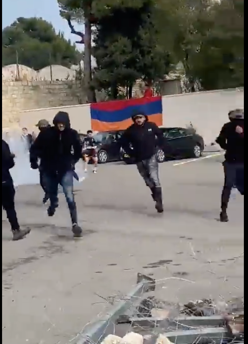 Le scandale absolu au quartier arménien de Jerusalem