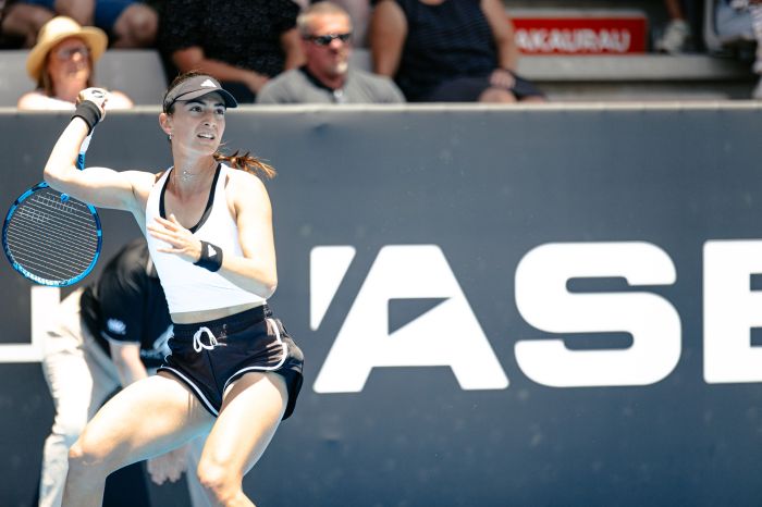 Elina Avanesyan a perdu au deuxième tour du tournoi WTA-250 d’Auckland (Nouvelle-Zélande)