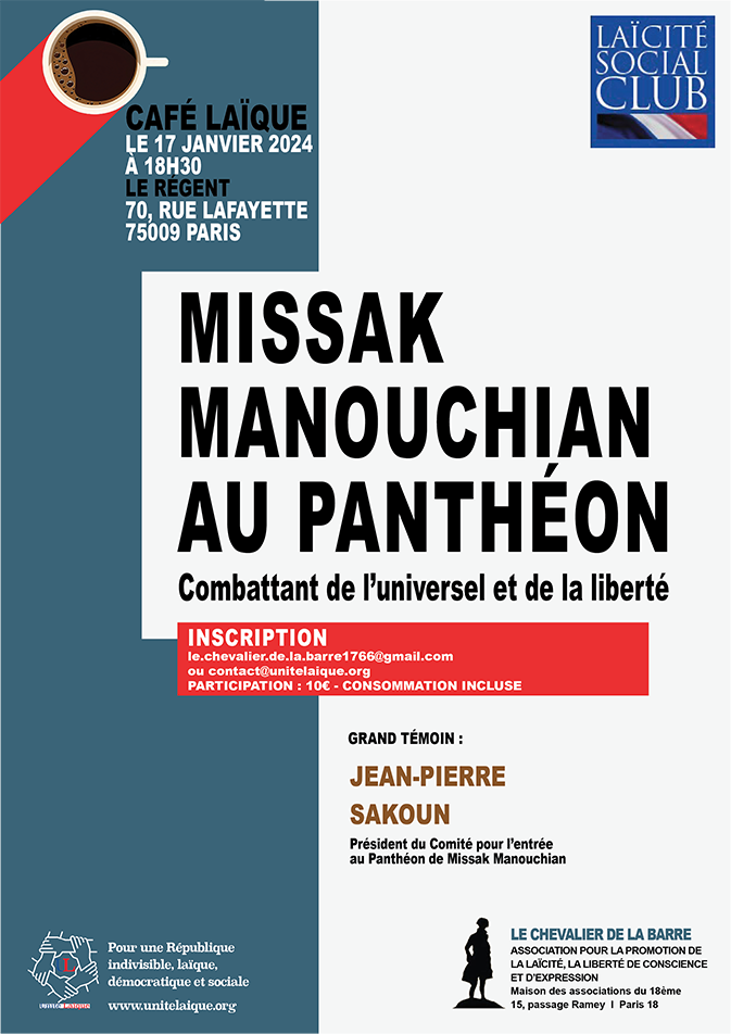 Missak Manouchian au Panthéon