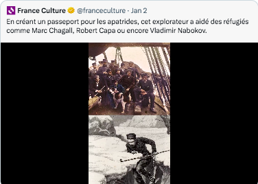 Le « passeport Nansen » aura été le viatique de tant de réfugiés