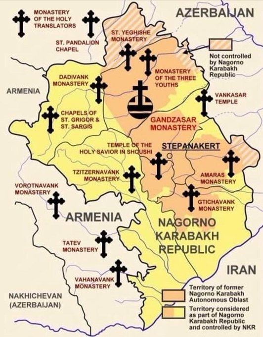 Pour la 1ere fois depuis 1600 ans les cloches ne sonneront plus pour Noël en Artsakh