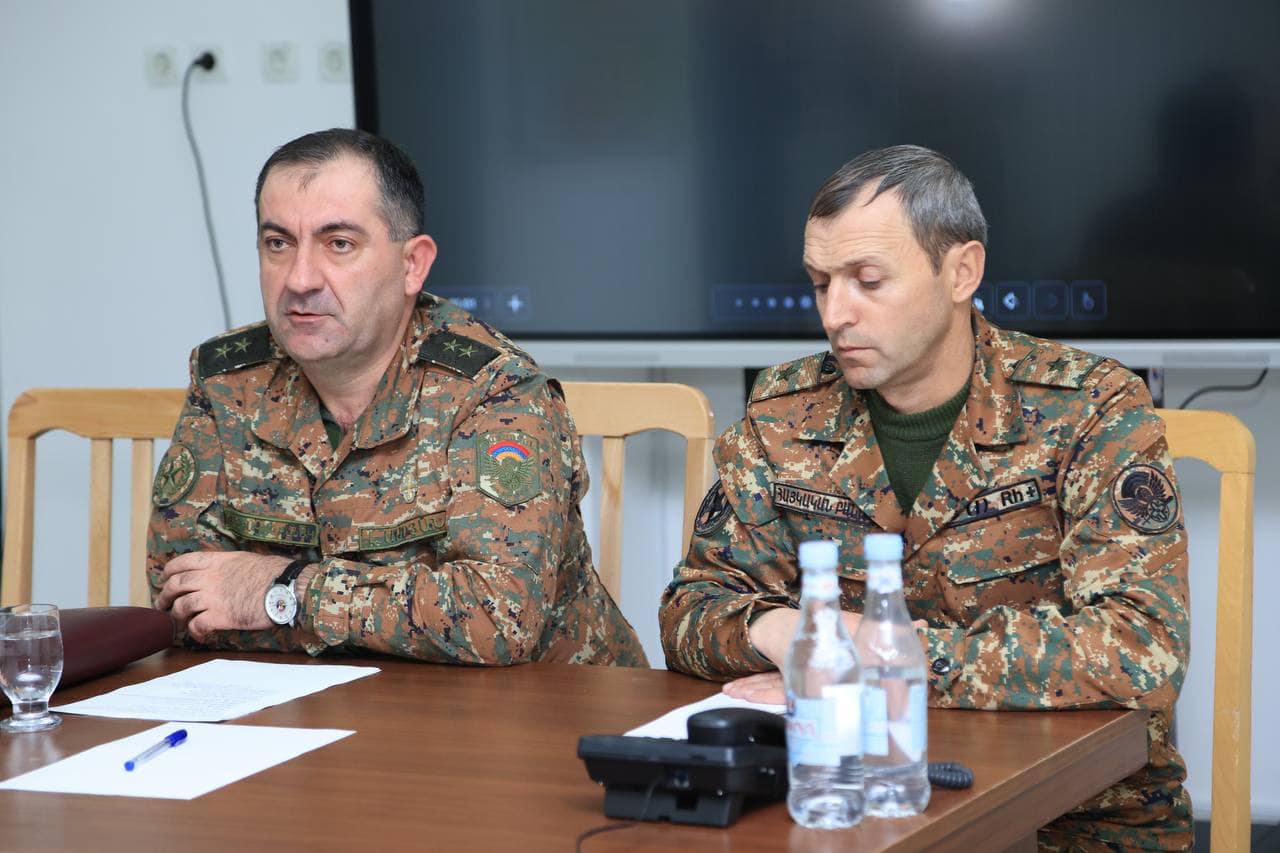 Le chef d&rsquo;état-major général des Force armées d’Arménie a visité le 2e corps d&rsquo;armée et a rencontré l&rsquo;état-major