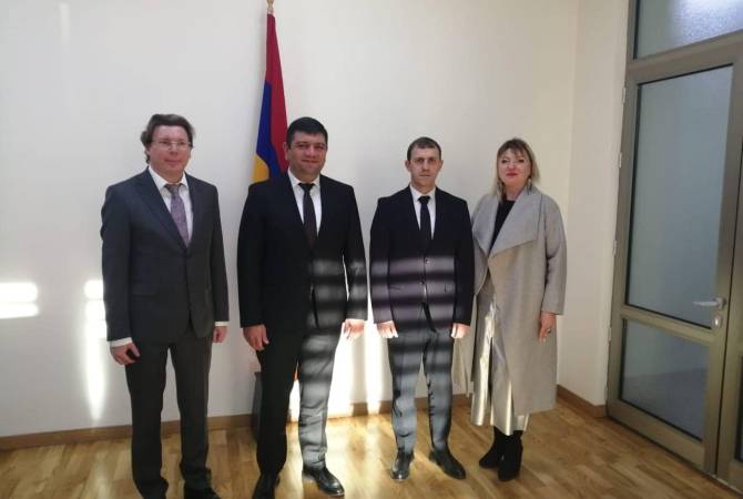 Les représentants du ministère russe des Affaires étrangères ont discuté de l&rsquo;ouverture du consulat général avec le maire de Kapan