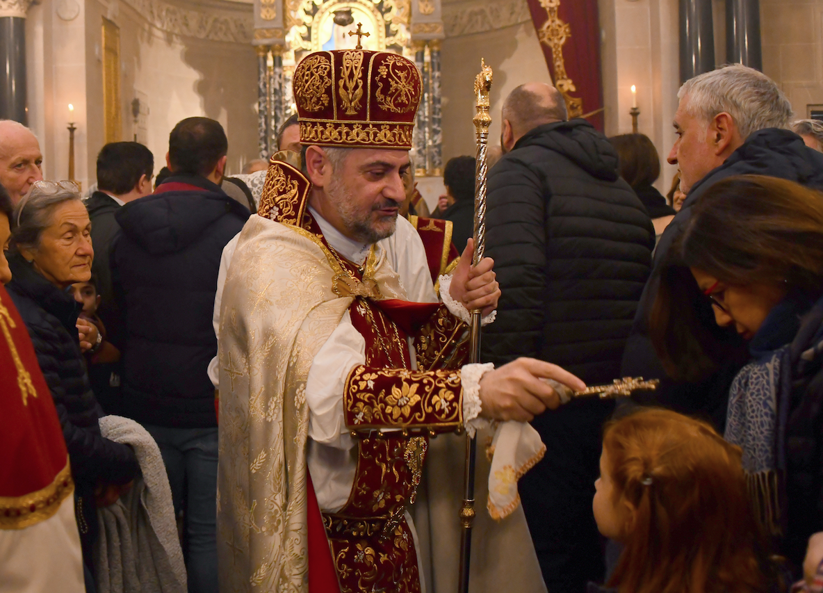 Messe de Noël à la cathédrale Saint-Jean Baptiste