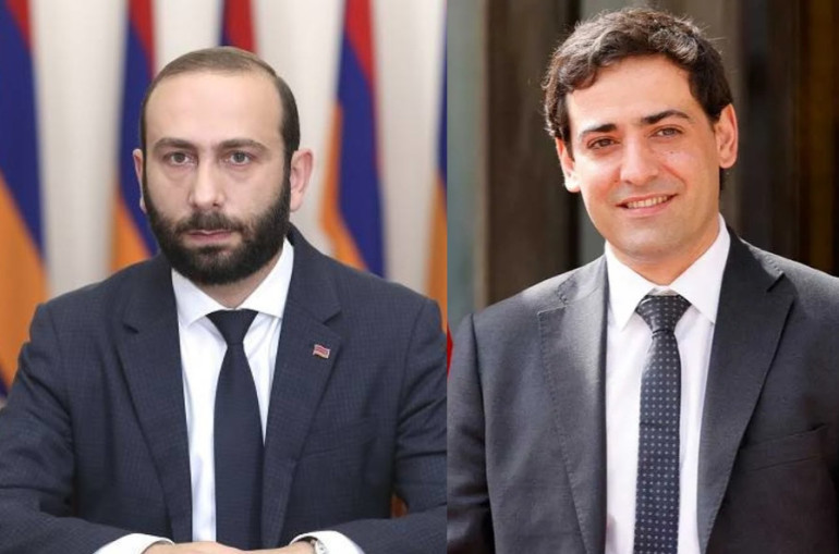 Ararat Mirzoyan à Stéphane Séjourné le nouveau Ministre français des Affaires étrangères : J&rsquo;ai hâte que l&rsquo;on travaille ensemble