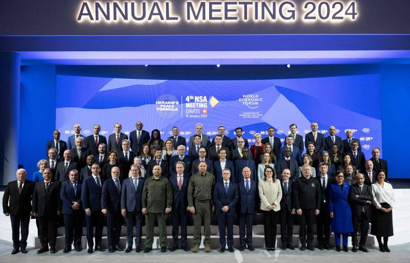 La conférence consacrée à l&rsquo;Ukraine a débuté à Davos, Armen Grigoryan, secrétaire du Conseil d&rsquo;Arménie, est également présent
