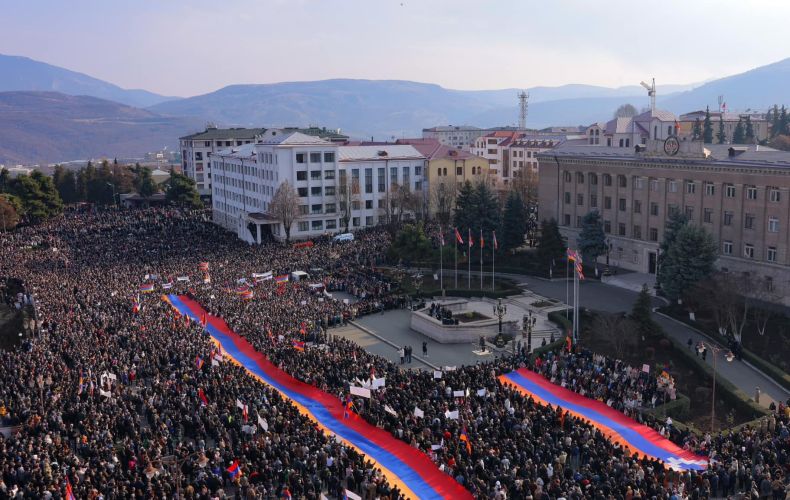 Gegham Stepanyan a présenté la déclaration du comité créé pour la protection des droits fondamentaux du peuple de l&rsquo;Artsakh