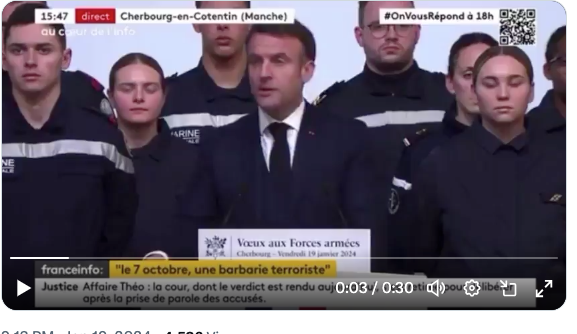 Macron : « des choix historiques, en particulier en ce qui concerne l&rsquo;Arménie. »