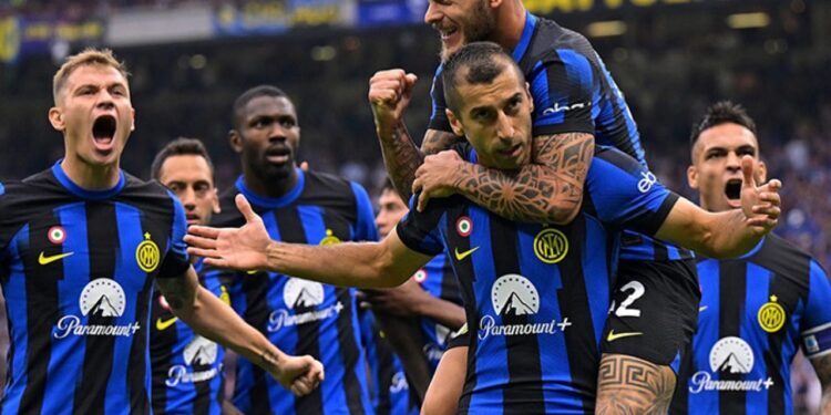 L&rsquo;Inter Milan avec l’ex-international arménien Henrikh Mkhitaryan est en finale de la Supercoupe d’Italie