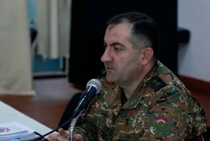 Le chef d&rsquo;état-major général des forces armées d’Arménie salue la bonne préparation au combat des unités militaires de la zone frontalière sud