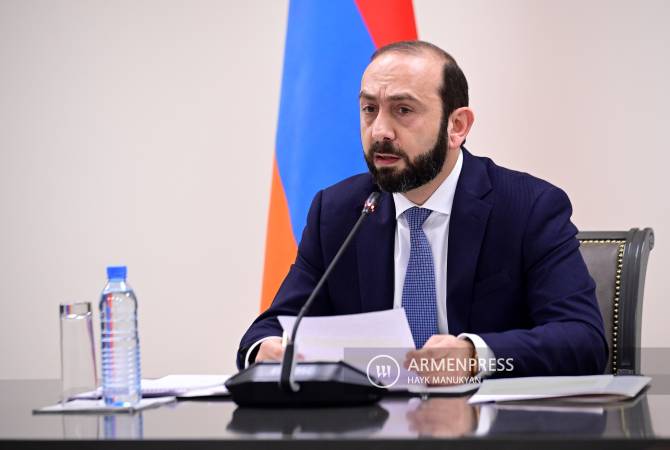Négociations, alliés, frontière turque, les mises au point d&rsquo;Ararat Mirzoyan